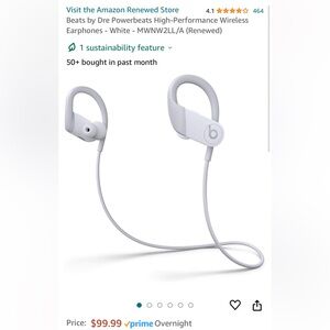 Beats by Dre Powerbeats High-Performance Wireless Earphones